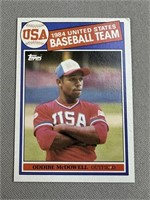 Topps 1984 Us Baseball Team Oddibe Mcdowell