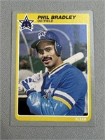 Fleer Phil Bradley Mariners Card