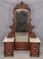 Victorian Mirrored Chest