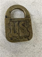 Vintage US Lock