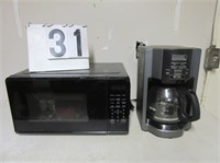 Microwave & Mr. Coffee Maker