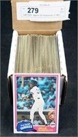 Approx 100 Premium M L B 1980's Baseball Cards
