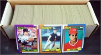Approx 450 1990 Topps M L B Baseball Cards Lot