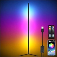 WEICHIDA LED Corner Floor Lamp RGB