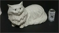 Ceramic Cat Minor Chip Near Tail