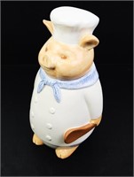 CERAMIC PIG COOKIE JAR