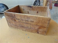 Wooden Explosive Box