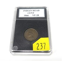 1866 Indian Head cent