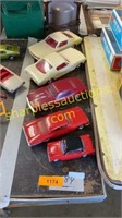 Antique toy cars