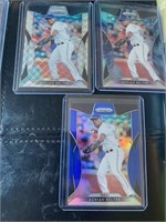 3 BASEBALL CARD LOT ADRIAN BELTRE