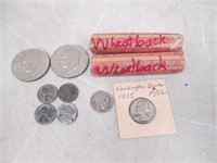 Vintage U.S. Coin Lot - 1935 Silver Washington