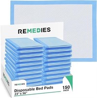 Remedies - Disposable Bed Pads 23" X 36" - 150