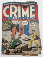 (NO) Crime Does Not Pay 1947 #52 Golden Age Comic