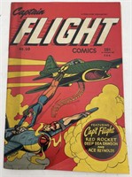 (NO) Captain Flight Comics 1945 #10 Golden Age