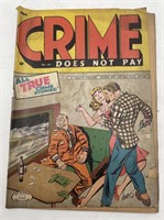 (NO) Crime Does Not Pay 1945 #40 Golden Age Crime