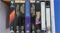 VHS Tapes-Star Trek, Back to the Future 2