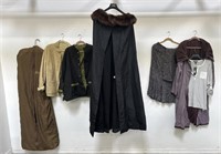 Group of hand made & designer women’s clothes