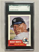 1991 MICKEY MANTLE TOPPS ARCHIVES SGC 9