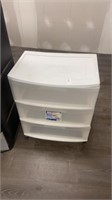 3 Drawer rolling cart