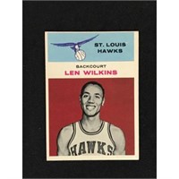 1961 Fleer Len Wilkins Hof