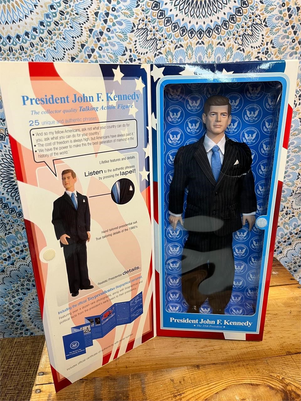 Toy Presidents 2003 John F. Kennedy Talking Doll
