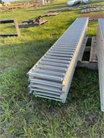 (5) 8"X7' SPAN TRACK ROLLERS