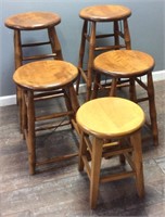 4 S. BENT & BROTHERS STOOLS +1