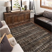 R730  Karastan Fowler Garnet Area Rug 9 6 x 12