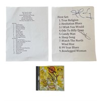 Yorma/Casaday Signed Set List Etc