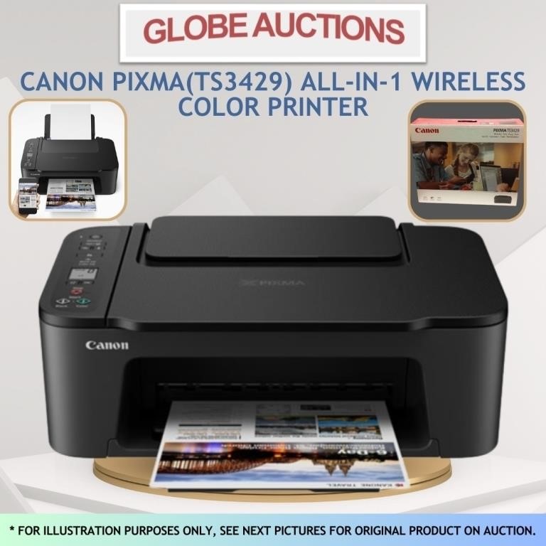 CANON ALL-IN-1 WIRELESS COLOR PRINTER (MSP:$109)