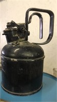 Antique Justrite gas can