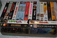 flat of vhs tapes