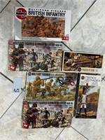 6 Military Model Kits