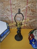 Vintage 14 inch brass decorative lamp