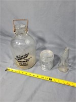 Vintage Glass Bottles (3)