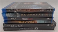 (DE) 2 DVD'S and 4 Bluerays, The Mule, Survivor,