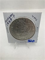 1888 Silver Dollar Unc