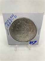 1885-O Silver Silver Dollar Unc