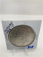 1886  Silver Silver Dollar XF/Unc