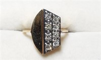 $2200 14K  Diamond(0.12ct) Ring