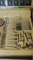 Vintage silver plated lot of flatware