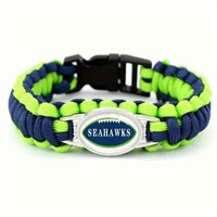 Seattle Seahawks Parachute Chord Bracelet NEW