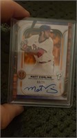 2022 Topps Tribute Matt Vierling /25 Auto RC #TA-M