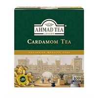 2022/12Ahmad Tea Cardamom Black Teabags, 100 Count
