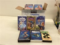 15 VHS tapes Disney