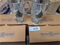 (5 sets of 2) Avon Christmas mugs