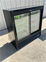 True GDM-41 2 door glass refrigerator