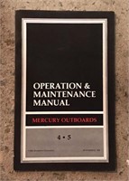 Mercury Outboard Operation & Maintenance Manual