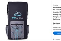 FE Active Waterproof Cooler Backpack