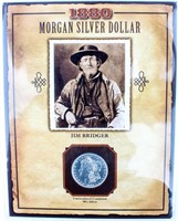 Coin 1880-O Morgan Dollar "Jim Bridger" History
